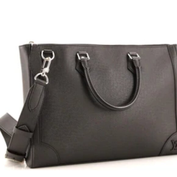 Louis Vuitton Slim Briefcase Taiga Leather - Picture 1 of 5